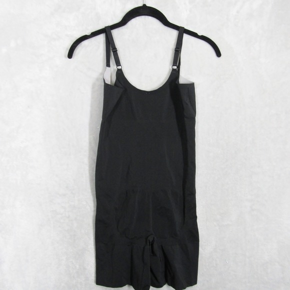 SPANX Open Bust Black Bodysuit Adjustable Straps Shapewear XL Extra Large - Picture 1 of 8